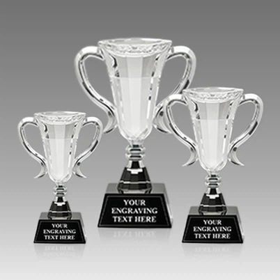 Kristalni trofeji za dizanje utega